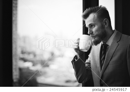 Businessman Working Determine Workspace Lifestyle Concept Businessman Working Determine Workspace Lifestyle Concept 24545917