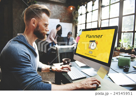 PLanner Schedule Notice Concept 24545951