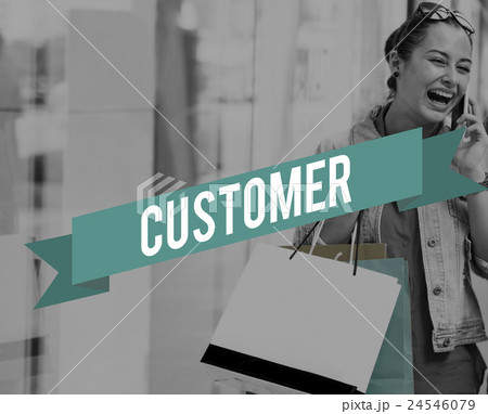 Customer Service Goods Buyer Concept 24546079
