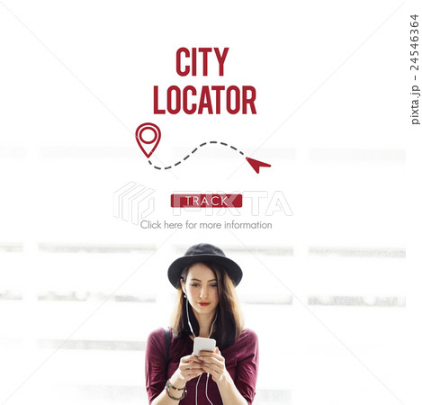 City Locator Direction Metropolis Population Concept City Locator Direction Metropolis Population Concept 24546364