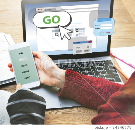 Web Security Internet Protection Safety Concept 24546576