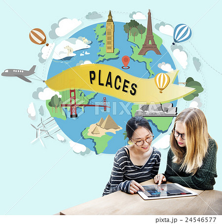 Places Attraction Destination Historical Tourism Concept 24546577