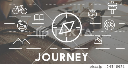 Journey Vacation Holiday Travel Compass Concept Journey Vacation Holiday Travel Compass Concept 24546921