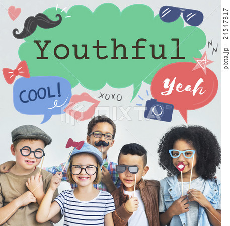 Kids Casual Joyful Independant Graphic Concept 24547317