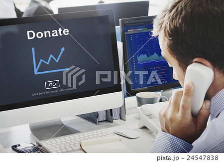 Donate Aid Give Help Offering Volunteer Charity Concept 24547838