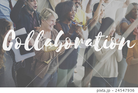 Colalboration Team Support Together Concept Colalboration Team Support Together Concept 24547936