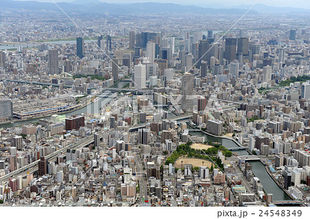 大阪市西区を空撮 大阪市西区を空撮 24548349