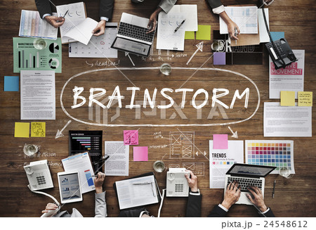 Brainstorm Inspiration Ideas Analysis Concept 24548612