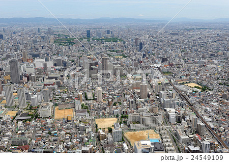大阪市天王寺区を空撮 24549109