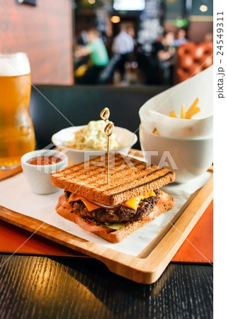 sandwich with beer sandwich with beer 24549311