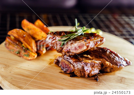 tasty steak with sauce tasty steak with sauce 24550173