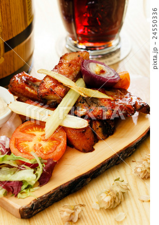 grilled ribs grilled ribs 24550336