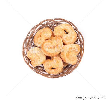 Dutch cookie in basket Dutch cookie in basket 24557039