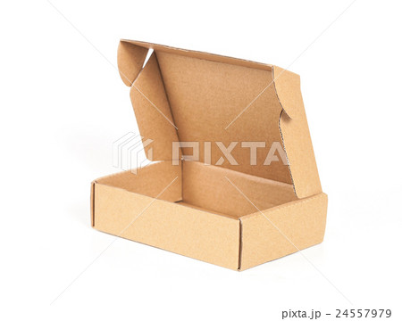 cardboard box , isolated on a white background. cardboard box , isolated on a white background. 24557979