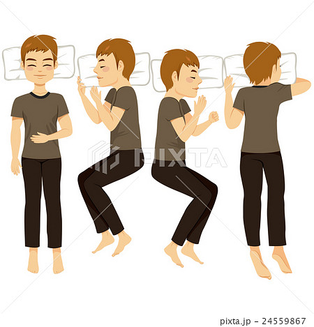 Man Sleeping Poses 24559867