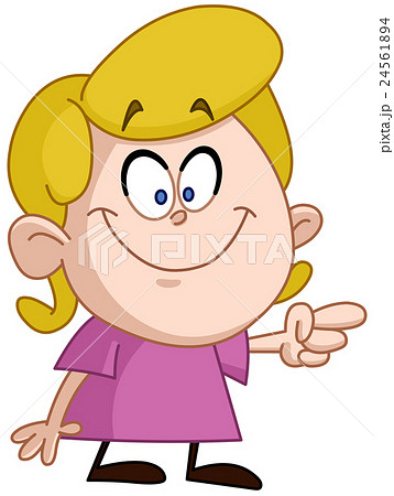 Young girl pointing 24561894