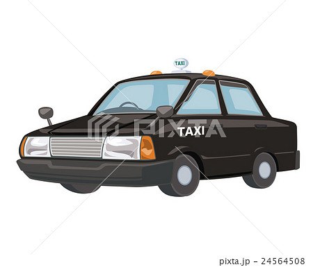 タクシー 自動車 イラスト タクシー 自動車 イラスト 24564508