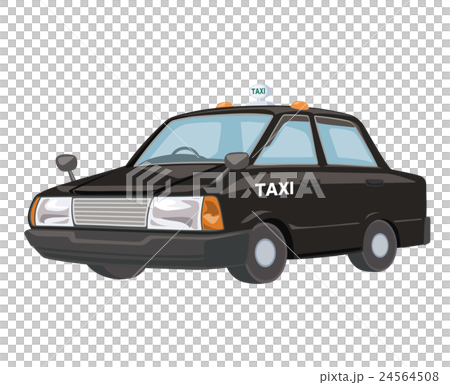 タクシー 自動車 イラスト タクシー 自動車 イラスト 24564508