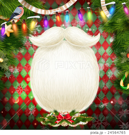 Santa s beard. EPS 10 Santa s beard. EPS 10 24564765