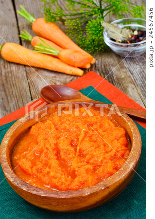 Carrot Cream Soup Diet Food 24567456