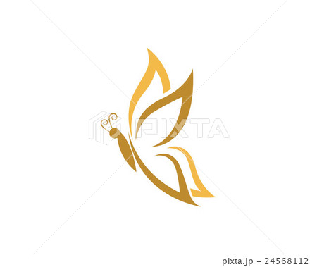 Beauty Butterfly Logo Template Vector icon design 24568112