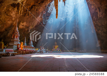 Khao Luang cave in Phetchaburi, Thailand 24569388