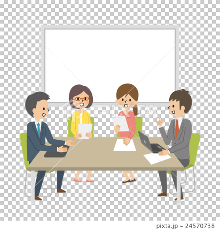 Meeting [Simple character series] 24570738