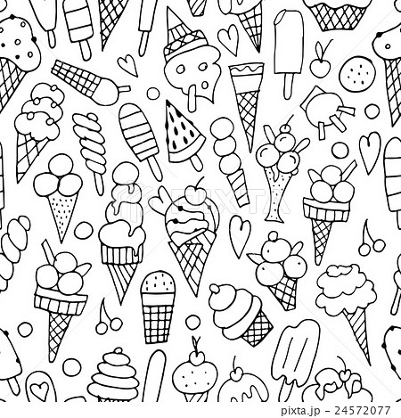 Icecream collection, seamless pattern for your Icecream collection, seamless pattern for your 24572077