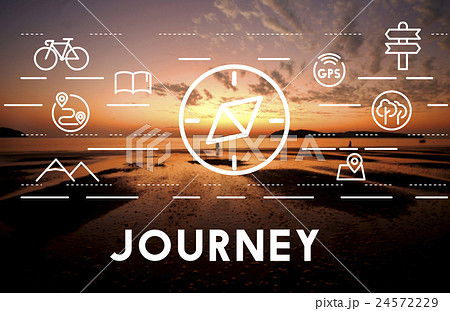 Journey Vacation Holiday Travel Compass Concept 24572229