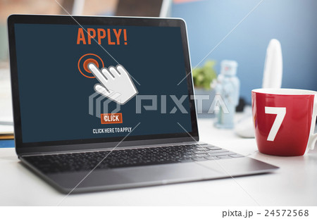 Apply Here Apply Online Job Concept Apply Here Apply Online Job Concept 24572568