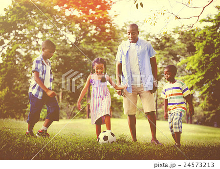 African Family Happiness Holiday Vacation Activity Concept African Family Happiness Holiday Vacation Activity Concept 24573213