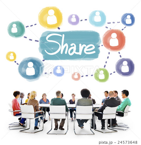 Share Sharing Connection Networking Concept Share Sharing Connection Networking Concept 24573648