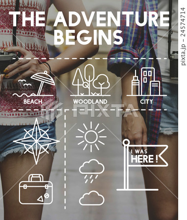 Location Mapping Journey Navigation Concept 24574714