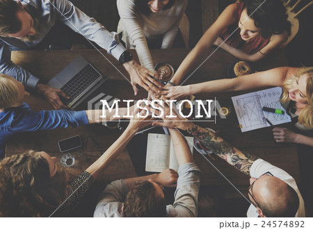 Mission Aim Goals Motivation Target Vision Concept 24574892