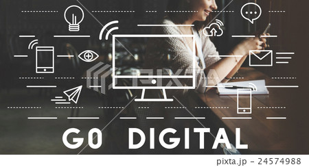 Go Digital Communication connection Network Concept Go Digital Communication connection Network Concept 24574988