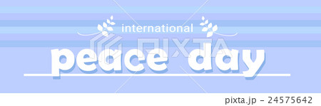 World Peace Day Banner International Holiday World Peace Day Banner International Holiday 24575642