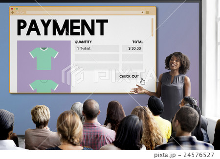 Payment Online Shopping Networking Internet Concept 24576527