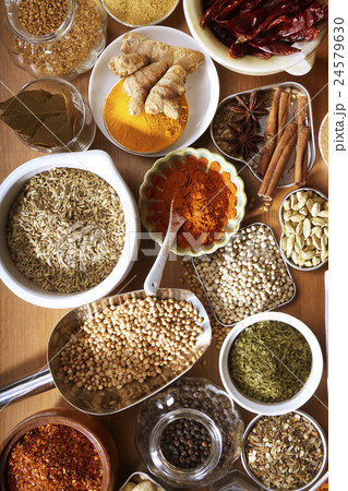 assorted spices 24579630