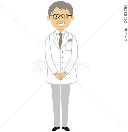 医療関連 院長のイラスト素材