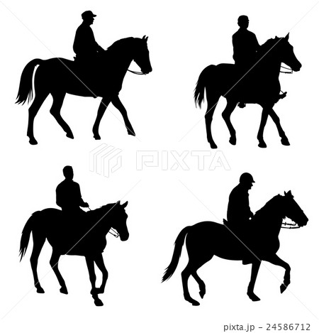 horsemen silhouettes horsemen silhouettes 24586712