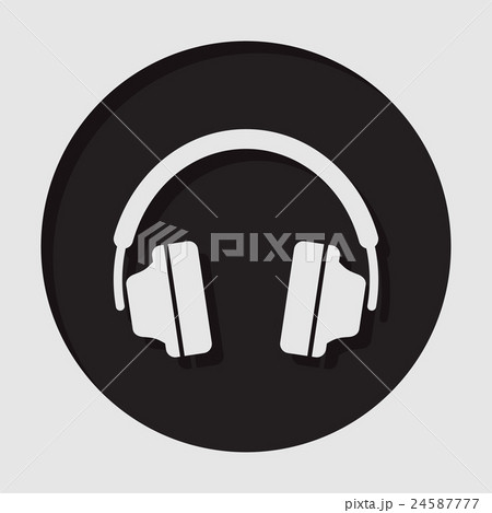 information icon - headphones information icon - headphones 24587777