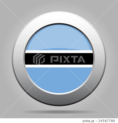 metal button with flag of Botswana metal button with flag of Botswana 24587780