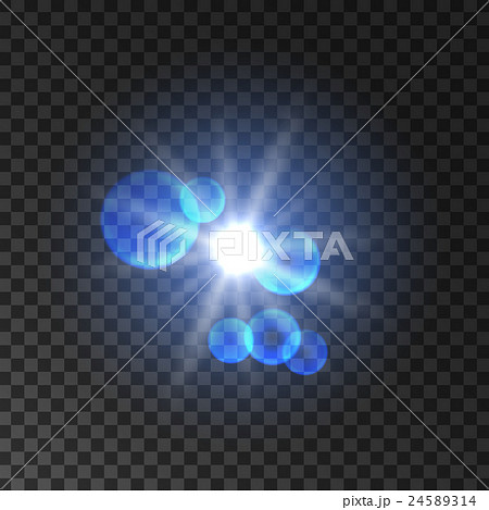 Spot light with lens flare effect. Lamp flash Spot light with lens flare effect. Lamp flash 24589314