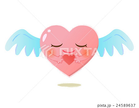 やさしさハートの天使キャラクター やさしさハートの天使キャラクター 24589637