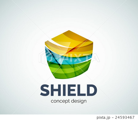 Shield logo business branding icon Shield logo business branding icon 24593467