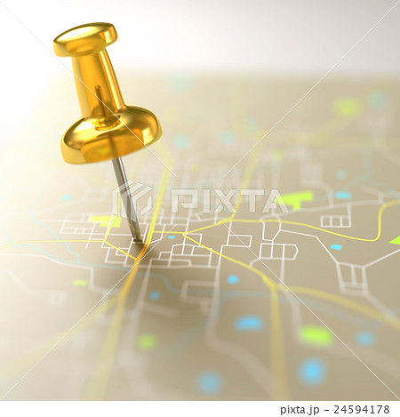 Marking Position On Map 24594178