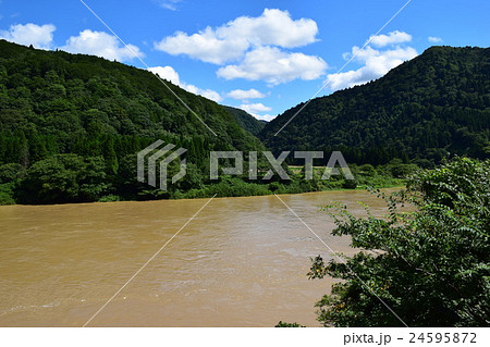 日本三大急流 最上川 24595872