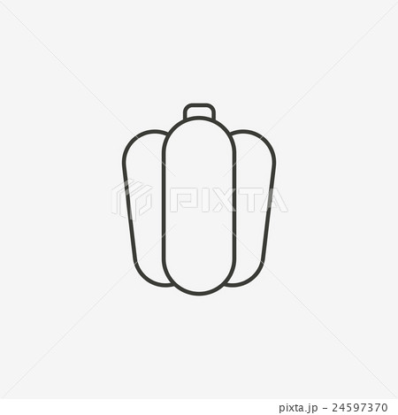 green pepper icon green pepper icon 24597370