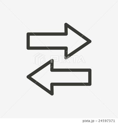 arrows outline icon arrows outline icon 24597371