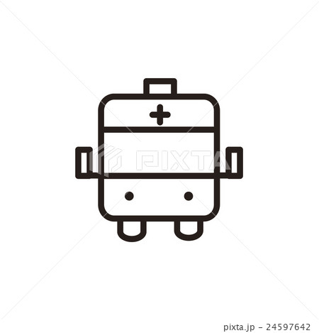 Ambulance icon sign 24597642